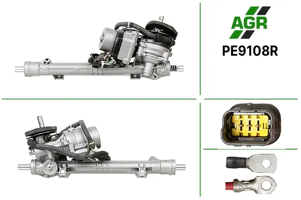 Рульова рейка з ЕПК, відновлена, CITROEN C-ELYSEE 12-;PEUGEOT 2008 15-,2008 13-,208 12- AGR PE9108R (фото 1)