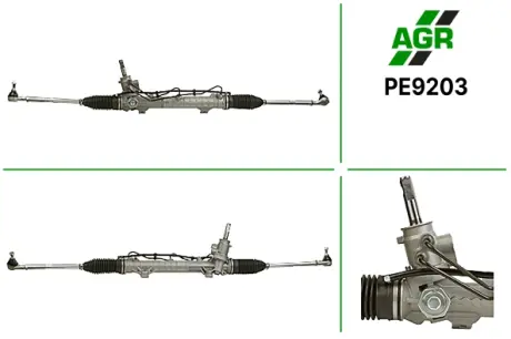 Рульова рейка з ГПК, нова, PEUGEOT 206 98-09 TRW AGR PE9203