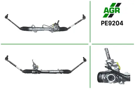 Рульова рейка з ГПК, нова, PEUGEOT 307 00-09, CITROEN C4 04- KOYO AGR PE9204