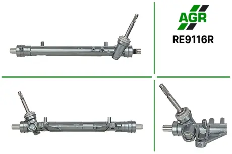 Рульова рейка без ПК, відновлена, RENAULT CAPTUR 13-,CLIO IV 12-;SAMSUNG QM3 13- AGR RE9116R