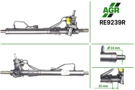Рульова рейка з ГПК, відновлена, RENAULT Megane 1996-2003 SMI-KOYO AGR RE9239R