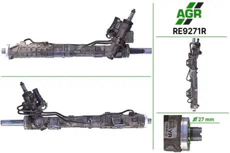 Рульова рейка з ГПК, відновлена, RENAULT LATITUDE (L70_) 10-н.в. AGR RE9271R