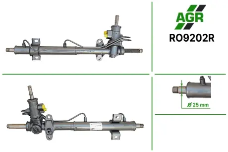Рульова рейка з ГПК, відновлена, ROVER 75 99- AGR RO9202R