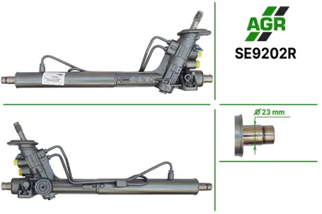 Рульова рейка з ГПК, відновлена, SEAT Arosa 1997-2004,VW Lupo 1998-2005,VW Polo 1996-2002 AGR SE9202R