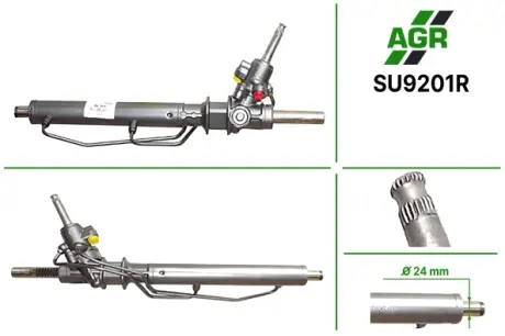 Рульова рейка з ГПК, відновлена, SUBARU IMPREZA 95-00,SUBAR LEGACY 98-03 AGR SU9201R