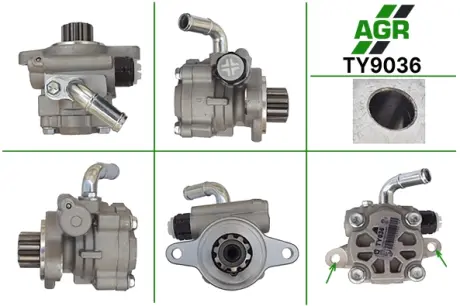 Насос ГПК з механічним приводом, новий, TOYOTA HILUX 05-,HILUX III пикап 05-,LAND CRUISER 02-10,LAND AGR TY9036
