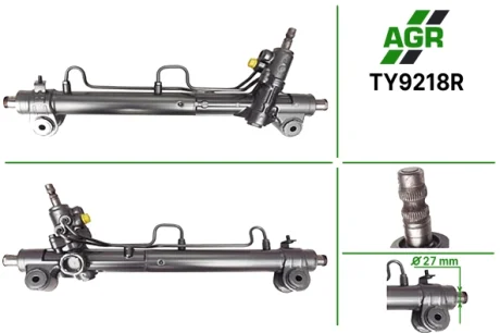 Рульова рейка з ГПК, відновлена, TOYOT CAMRY 01-06,TOYOTA AVALON 04-11, TOYOTA SOLARA 03-08 (USA AGR TY9218R