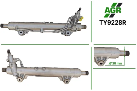 Рульова рейка з ГПК, відновлена, TOYOTA Land Cruiser 200 2007-, LEXUS LX570 2007- AGR TY9228R