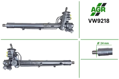 Рульова рейка з ГПК, нова, VW CADDY III (2KB, 2KJ, 2CB, 2CJ) 04-10 AGR VW9218