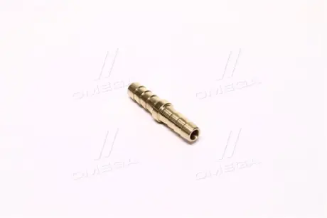 Двухсторонний соединитель на шланг (латунь) 8*8мм AIRKRAFT HRC05-05