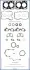 Комплект прокладок ГБЦ SUBARU LEGACY IV, FORESTER (05-13) 2.0i AJUSA 50320300 (фото 1)