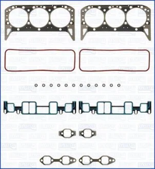 Комплект прокладок двигуна (верх) CHEVROLET ASTRO, BLAZER S10, C1500, EXPRESS, EXPRESS 1500, EXPRESS 2500, S10, SILVERADO 1500, TAHOE GMC JIMMY, SAFARI 4.3 01.94- AJU52206700 AJUSA 52206700