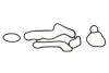 Прокладка масляного радіатора (к-кт) OPEL ASTRA H, J, VECTRA C 1.6, 1.8i AJUSA 77007900 (фото 1)