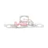 Комплект прокладок турбіни FORD Transit 00-06 AJUSA JT10537 (фото 1)