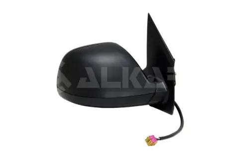 Дзеркало у зборі,прав.,елект.,випукл,обігрів, 5 Pins, ALKAR 9226912
