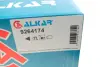 Дзеркало заднього виду Renault Kangoo 1.2-1.9 97- (L) (механіка) ALKAR 9264174 (фото 13)