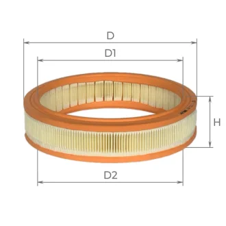 Фильтр воздушный Fiat Doblo 1,2L 00-, Punto 1,2L 99-09, Lancia Y 1,2L 96-99 Альфа ALPHA FILTER AF0111