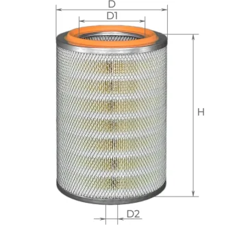 Фільтр повітряний HUMMER H1 5.7-6.6 92-06 (вир-во) ALPHA FILTER AF0708