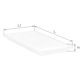 ФИЛЬТР ВОЗДУШНЫЙ ECO ALPHA FILTER AF1013
