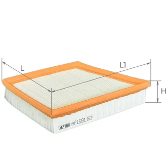 ФИЛЬТР ВОЗДУШНЫЙ Land Rover Range Rover Velar 3.0D 17- (R) ALPHA FILTER AF1591