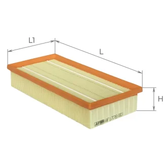 ФИЛЬТР ВОЗДУШНЫЙ BMW 5 (E34) 2.0/2.5 M50/3.5/3.8 S38 89-96 ALPHA FILTER AF1778