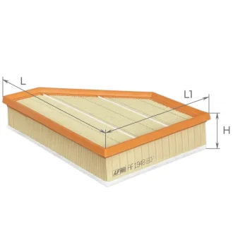 ФИЛЬТР ВОЗДУШНЫЙ BMW 1 (E81/E82/E87/E88) 2.0d N47/3 (E90-E93) 2.0d/3.0d N47/X1 (E84) 2.0d N47 07-15 ALPHA FILTER AF1948