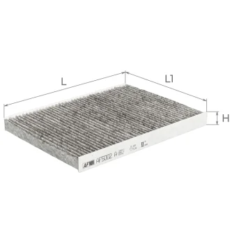 Фільтр салону ALPHA FILTER AF5002a