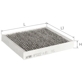 Фильтр салона ALPHA FILTER AF5022a
