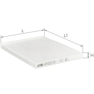 Фільтр салону ALPHA FILTER AF5023