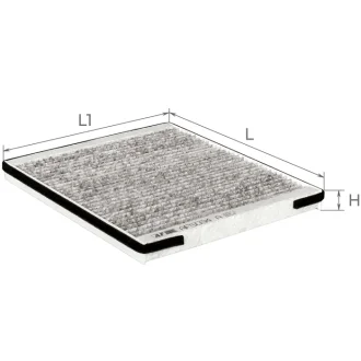 Фільтр салону ALPHA FILTER AF5034a