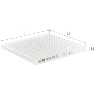 Фильтр салона ALPHA FILTER AF5064