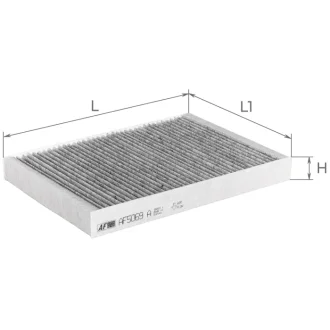 Фільтр салону ALPHA FILTER AF5069a