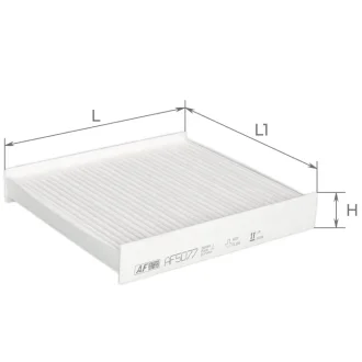 Фильтр салона ALPHA FILTER AF5077