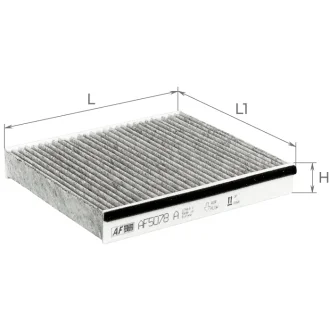 Фильтр салона ALPHA FILTER AF5078a