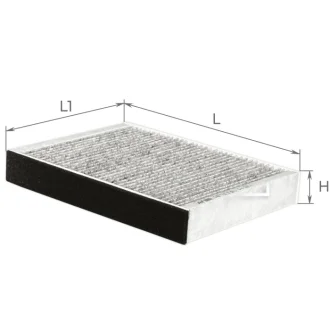 Фильтр салона ALPHA FILTER AF5096a