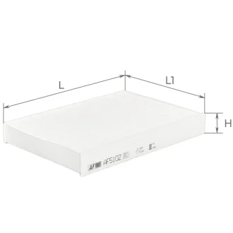 Фильтр салона ALPHA FILTER AF5102