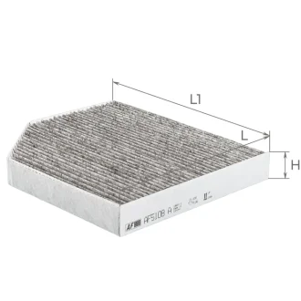 Фільтр салону ALPHA FILTER AF5108a