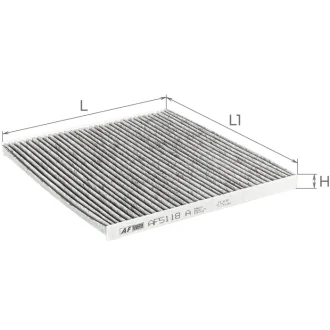 Фильтр салона ALPHA FILTER AF5118a