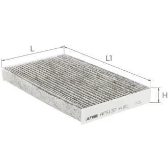 Фильтр салона ALPHA FILTER AF5137a