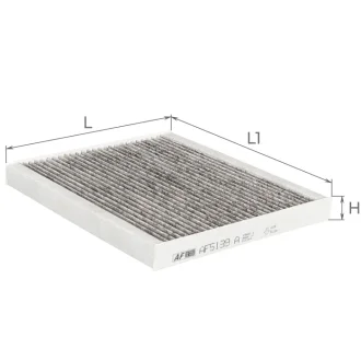 ФИЛЬТР САЛОНА УГОЛЬНЫЙ AF5139A ALPHA FILTER AF5139a