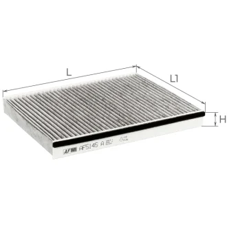 Фільтр салону ALPHA FILTER AF5145a