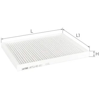 Фільтр салону ALPHA FILTER AF5148