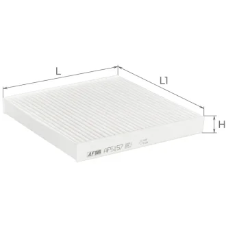 Фильтр салона ALPHA FILTER AF5157