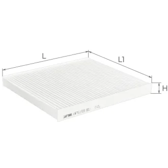 Фільтр салону Jeep Grand Cherokee/Dodge Durango 11- ALPHA FILTER AF5159