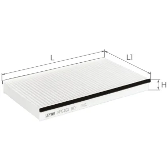 Фильтр салона ALPHA FILTER AF5161