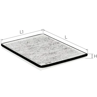 Фильтр салона ALPHA FILTER AF5172a