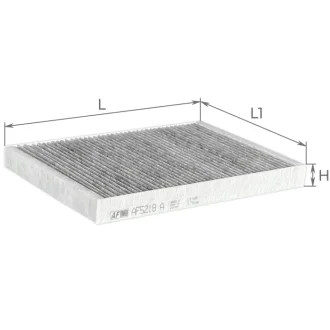 Фильтр салона ALPHA FILTER AF5218a