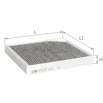 Фильтр салона ALPHA FILTER AF5220a