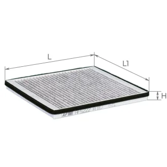 Фільтр салону ALPHA FILTER AF5222a