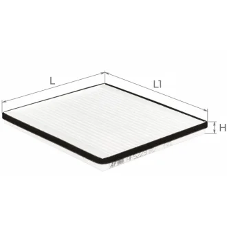 Фильтр салона ALPHA FILTER AF5223